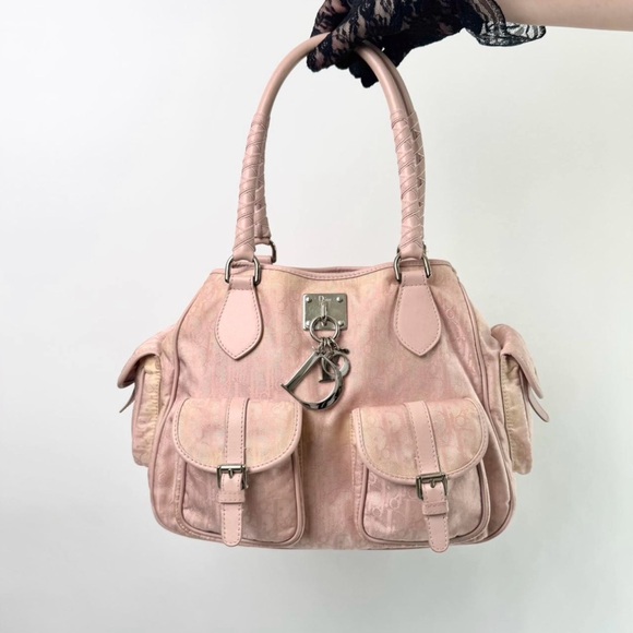 Dior Handbags - Dior Pink Trotter Bag
